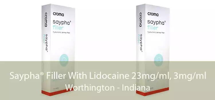 Saypha® Filler With Lidocaine 23mg/ml, 3mg/ml Worthington - Indiana