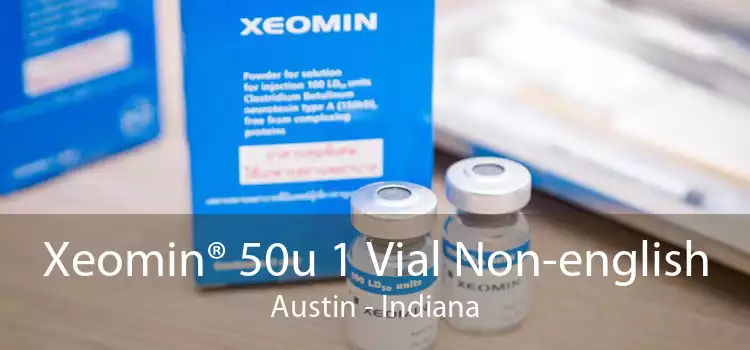 Xeomin® 50u 1 Vial Non-english Austin - Indiana